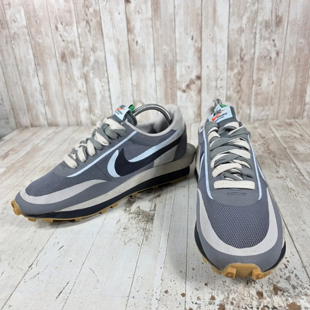 Nike LDWaffle Sacai Clot Grey Gum Mens Sneakers DH3114-001 Size 8